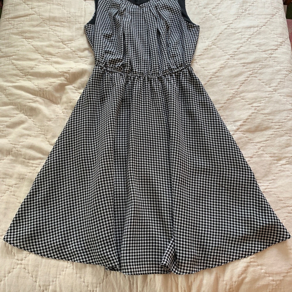 Women’s gingham print dress